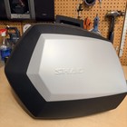 Shad Sh35 35l Touring Motorcycle Side Cases Panniers Aluminium Cover Never Used