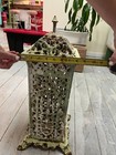 Antique Cast Iron Parlor Stove Insert Is Missing