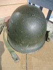Vintage Korean War M-1 Mccord Helmet  Capac 52 Liner - Military Army Wwii