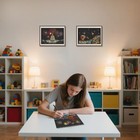 20-page Scratch Art Book For Adults   Teens  A4  Colorful City Series