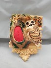 Vintage Owl Pin Cushion Holder Plastic Wall Hook Hanging Sewing 5 25    Hong Kong