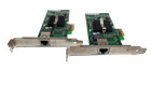 U3867 Lot Of 2 Dell Intel Pro 1000 Pt 1 Port 1gb Network Adapter Full Height