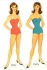 Vintage Uncut 1963 Patty Duke Paper Dolls nostalgic  1 Top Reproduction  1seller