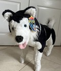 Melissa   Doug Large Husky Life-like Plush Dog