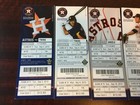 2013 Astros Un Used Season Ticket Stub Hr Game You Pick Jose Altuve 1st Year Al