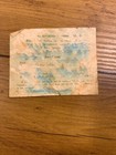 State Of Oklahoma Fishing Angling 1965 Resident License Water Damaged