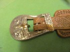 Vintage 1960s Molded Plastic Double Holster Kid Toy Gun s Belt   Belt Buckle