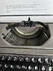 Vintage Very Nice 1936 Underwood Universal 4 Bank Portable Typewriter   Case