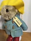 Rare Paddington Bear 14    Plush Vintage 1981  Eden Toys Collectors Quality Stand