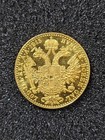      1915 Austria Ducat Restrike Gold Coin Unc Bu   0 1106 Oz Agw 