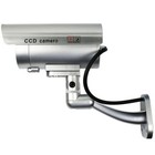 2 Pack Ir Bullet Fake Dummy Surveillance Security Camera Cctv   Record Light