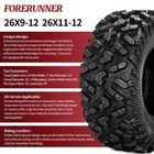 26x11-12 26x9-12 Set 4 6pr Atv Utv Tires 26x9x12 26x11x12 All Terrain Heavy Duty