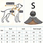 Dog Cape Breathable Pet Cosplay Clothing Halloween Cape With Hat Set For Manner