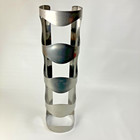 Ikea Vurm Stainless Wall Hanging Wine Rack 4 Bottles 18598 21152 300 557 60