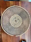 14 In  Northwest Native American Karuk  Twined Basket Tray Very Unique