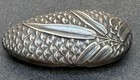 Japanese Taisho Silver Bonbonniere Imperial Marriage Two Mons Signed