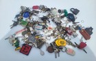 Vintage Keys Over 5 Pounds Keychains Padlocks Vehicles Huge Lot