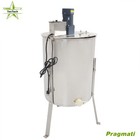 Electric Honey Extractor Stainless Steel Beehive Drum Bee 110-120v 4 8 Frames
