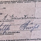 Albert Einstein   Psa   Autograph U s  Postal Return Receipt Signed Berlin 1929