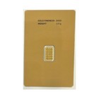 Frontier Mint 1 2 G  9999 Fine Gold Bar 0 5 Half Gram - In Assay Card