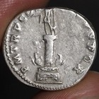 Trajan s Column Denarius Ancient Roman Empire Silver Coin Emperor Trajan 114ad