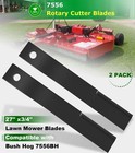 7556bh For Bush Hog Rotary Cutter Blades Lawn Mower Blades For Bush Hog 2pc