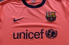 Barcelona 2009 2010 Away Football Shirt Nike Soccer Jersey Vintage Size Men s L