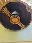 Hammered Bronze Cemetery Memorial Flower Vase Grave Marker
