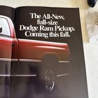1994 Dodge Ram Pickup Preview Sales Brochure poster In Excellent Condition