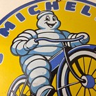 Vintage Michelin Tires Bibendum Sign - Gas Pump Automobile Sales   Service Sign