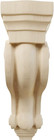 Cor03x06x10tsrw Boston Traditional Scroll Wood Corbels  3 3 8 w X 6 1 2 d X 10 1