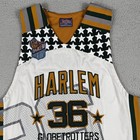 Harlem Globetrotters Fubu Jersey Mens 2xl White Basketball Meadowlark 36 Limited