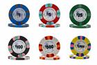 Da Vinci Unicorn All Clay Poker Chip Set - 500 Casino Weighted 9 Gram Chips