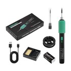 Usb Adjustable Temperature Electric Solderingiron Welding Solder Repair Too Y3h3