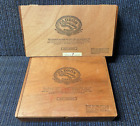 Lot Of 2 Padron Empty Wooden Cigar Boxes - Churchill   5000 - Free Shipping