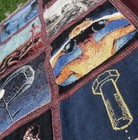 New Official Rush Album Cover Blanket Geddy Lee Neil Peart Tapestry Banner         