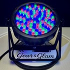 Chauvet Dj Slimpar 56 Led Lights 4-pack With Padded Bag Power Cables Controller