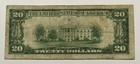 1929  20 National Currency Bank Of America San Francisco Ca Charter 13044
