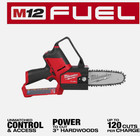 Milwaukee 2527-20 M12 Fuel Hatchet Cordless 6  Pruning Saw  12v  tool-only 