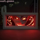 Bleach Ichigo Kurosaki Paper Cut Light Box Manga Shadow Lamp Carving Night Light