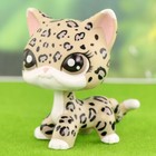 Mini Pet Shop Custom Toys Shorthair Cat Leopard Cat Kids Gift Cute Rare Toy