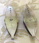 W thread  Patd  Apr 27 1928 Two Boye Tatting Needles   more Thread Less Knots 