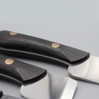 Leather Craft Cutting Skiver Blade Knife Cutter Tools Ebony Wooden Handle