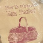 Commonwealth Basket Blue Ridge Basket Kit Egg Basket Vintage New