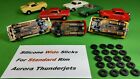    20 Wide Silicone Tires    For Aurora Afx Model Motoring T-jet Ho Slot Car Parts