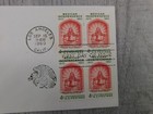 First Day Issue Los Angeles Ca 1960 Mexican Independence Stamp Envelope Cover