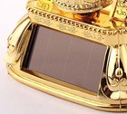 Battery Or Solar Power Alloy Prayer Spinning Scriptures Wheel Buddhist Feng Shui