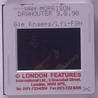 Van Morrison Photo Transparency Original 35mm Positive Slide 1998