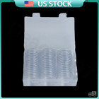 50pcs Direct For Airtight 40 6 Mm Silver 1 Oz Coin Holders Capsules