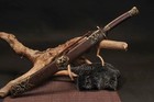 Sharp Chinese Kung Fu Dao Sword Dragon   Tiger Rosewood Broadsword Carbon Steel